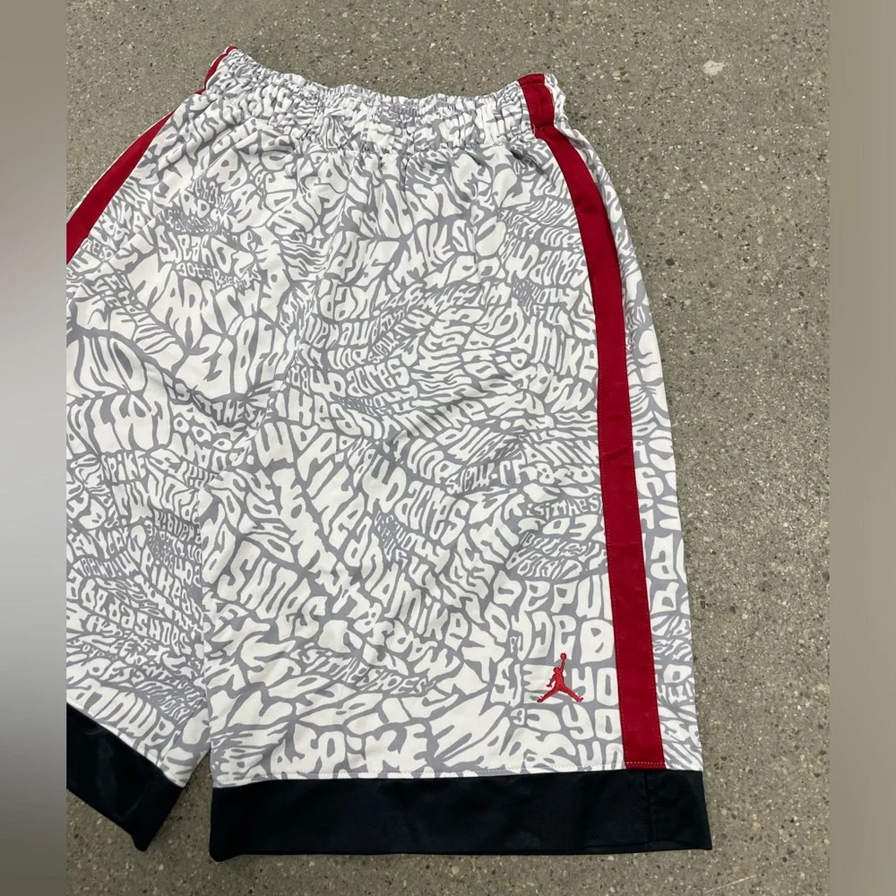 Vintage Y2K Nike Jordan Spizike Basketball Shorts size Medium - Picture 4 of 14